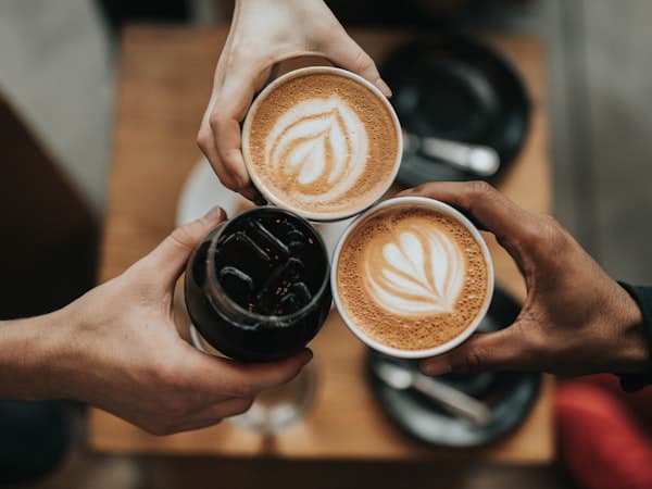Café preparado na Nosso Dom Cafeteria